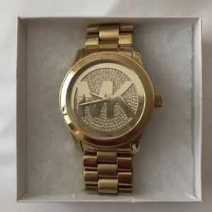 Michael Kors Women's Bradshaw Crystal Glitz Watch